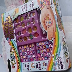NWT Rainbow Loom Cutetique Cute Rubber Band Bracelet Bead Kit